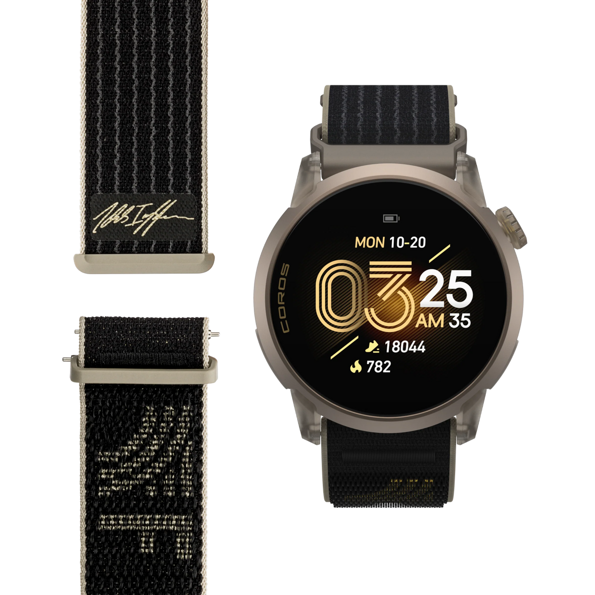 Coros Pace 4 Silicone Black