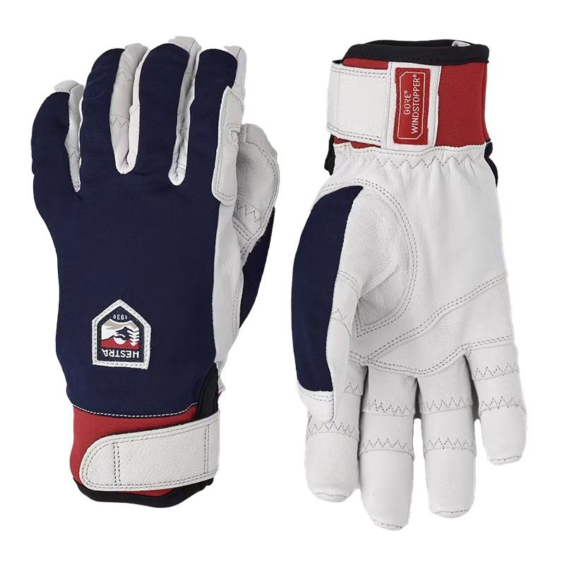 Hestra Ergo Grip m/windstop / Marineblå størrelse L