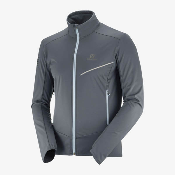 Salomon RS softshell jakke koksgrå/man størrelse L