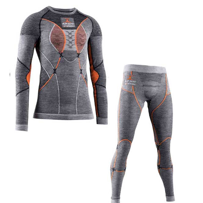 X-BIONIC® Apani Merino Uld skiundertøj / sæt  Man Default